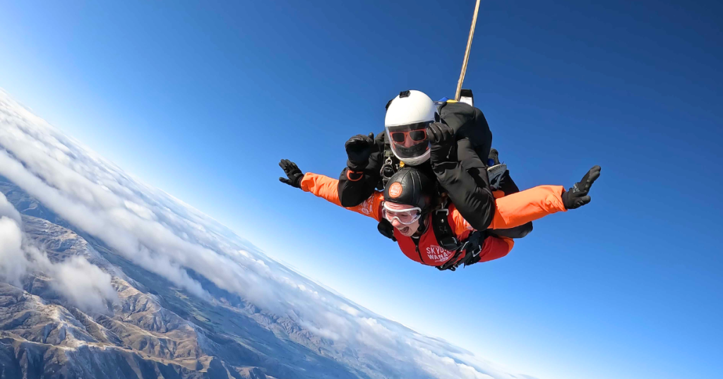 Skydive Wanaka Tandem Skydive information